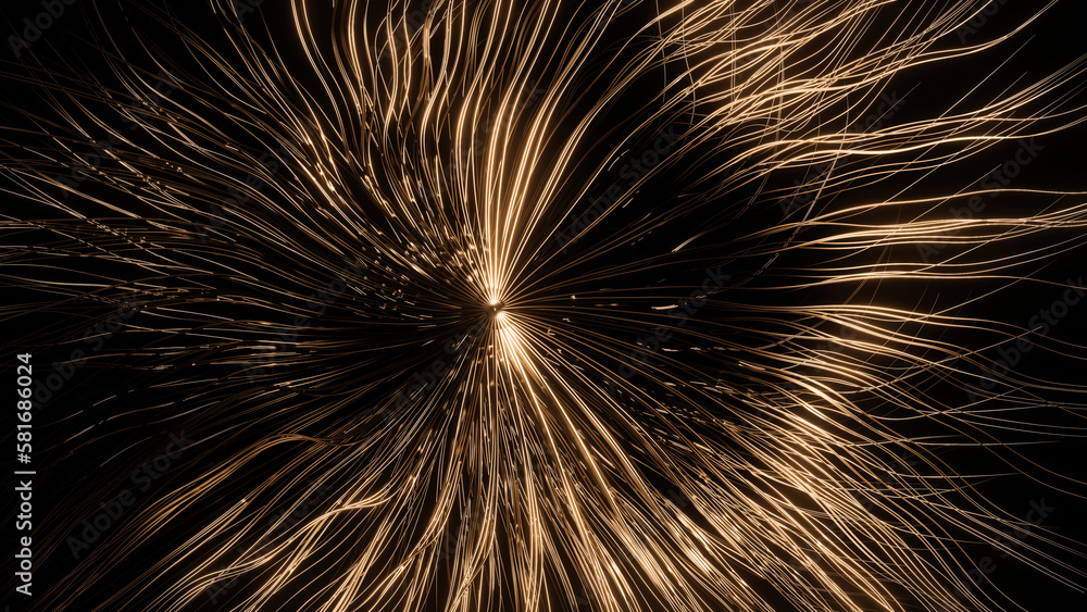 Minimal 3D futuristic wallpaper with metallic cooper hairs, dark background, concetration space, curved, turbulence, bright accent, contemporary, illustration, effect, design, visualisation, render Minimal 3D futuristic wallpaper with metallic cooper hairs, dark background, concetration space, curved, turbulence, bright accent, contemporary, illustration, effect, design, visualisation, render