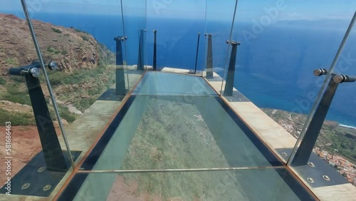 Mirador de Abrante Viewpoint And Glass Walkway Slow Walk, La Gomera, Spain photo