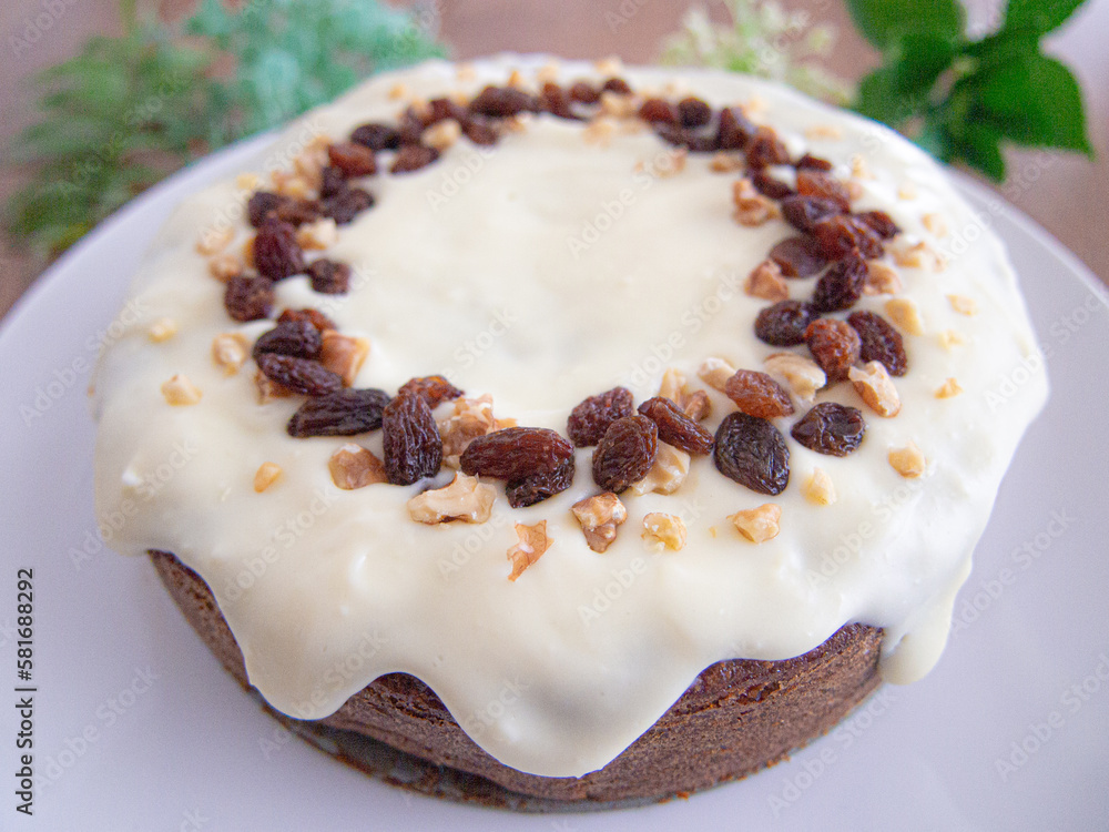 Fototapeta premium お菓子作り キャロットケーキ