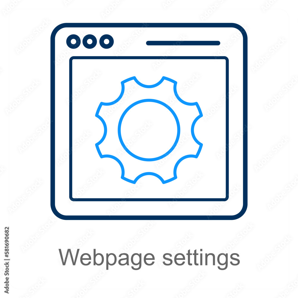 Webpage Settings Webpage Settings