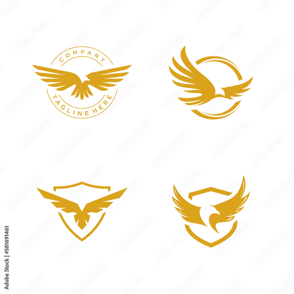 set logo Eagle Bird Logo Vector Template. Business Logo Concept
set logo Eagle Bird Logo Vector Template. Business Logo Concept