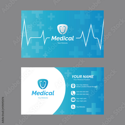 Professional Medical Business Card Template