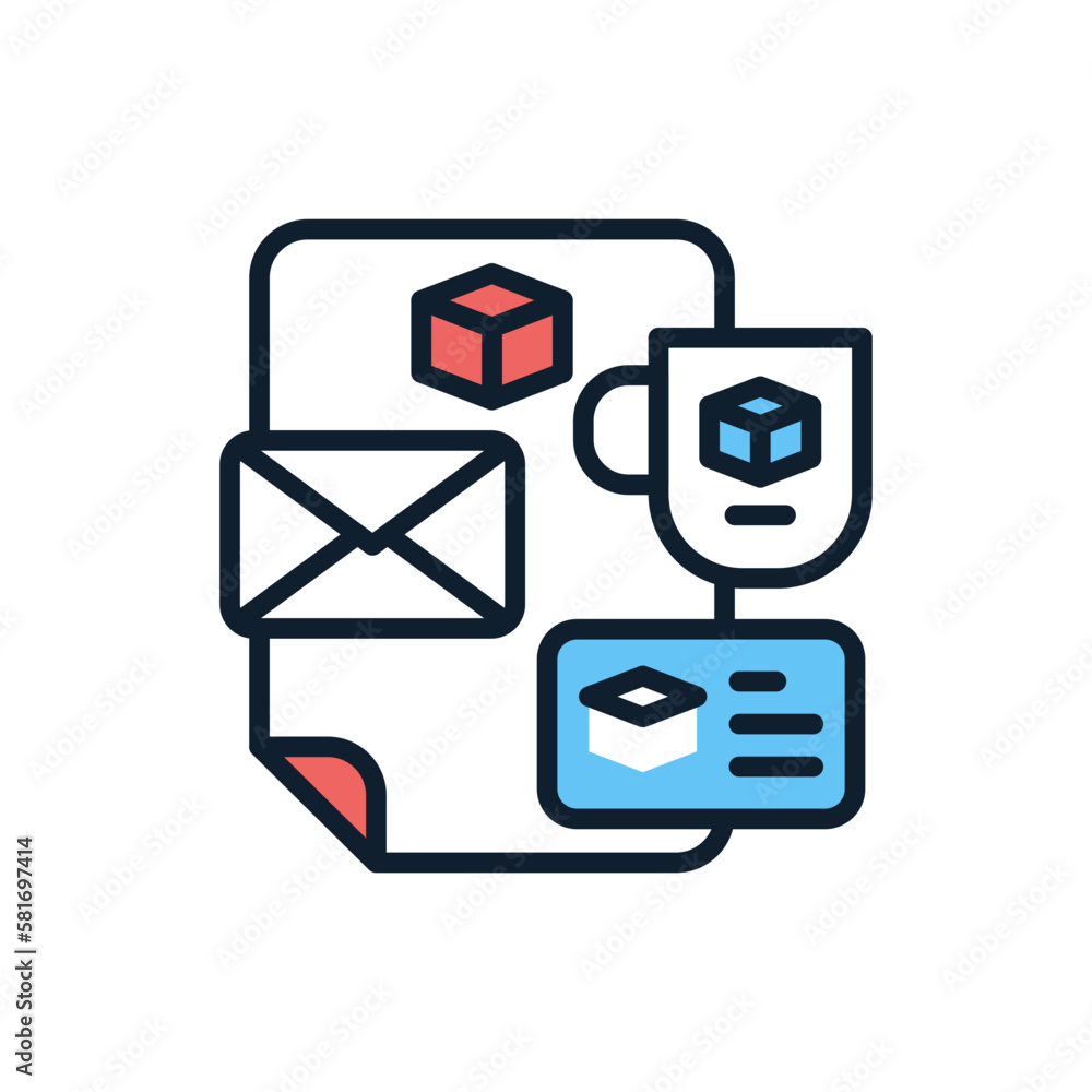 Brand Design icon in vector. Illustration Brand Design icon in vector. Illustration