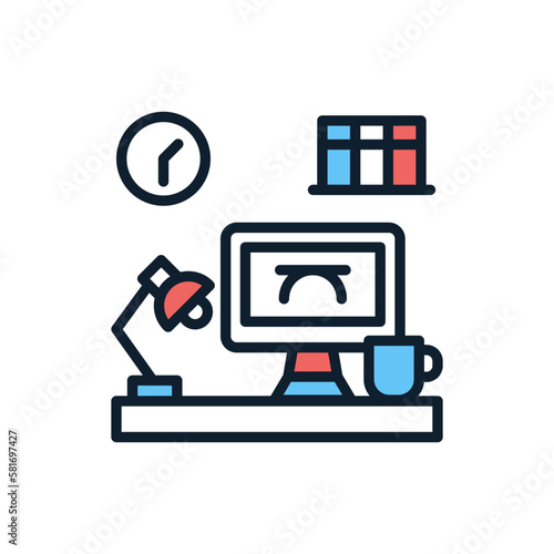 Studio icon in vector. Illustration