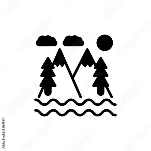 Travel Photography icon in vector. Illustration