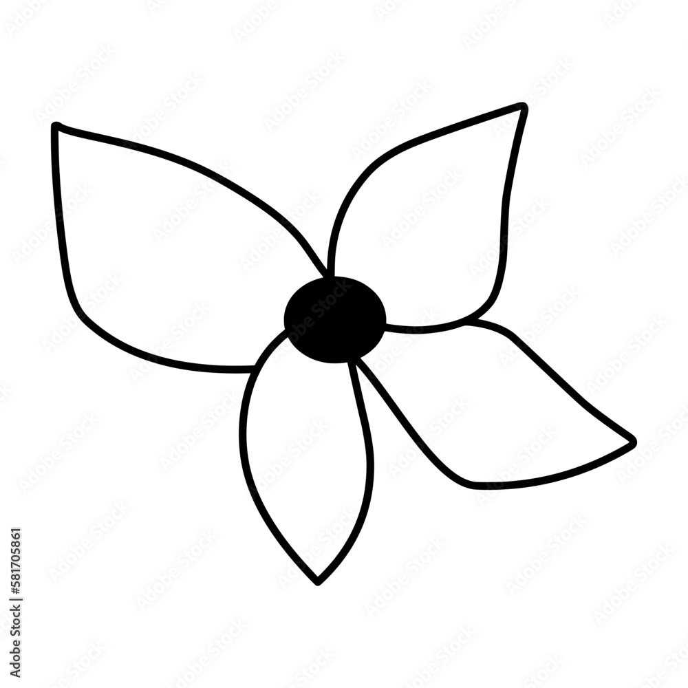 Flower Lineart Flower Lineart