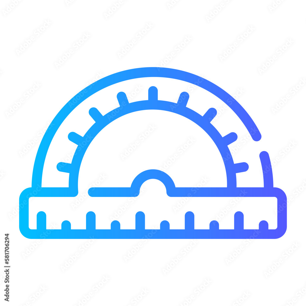 ruler gradient icon ruler gradient icon