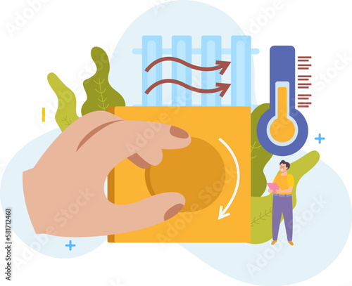 Heating Economy Flat Composition