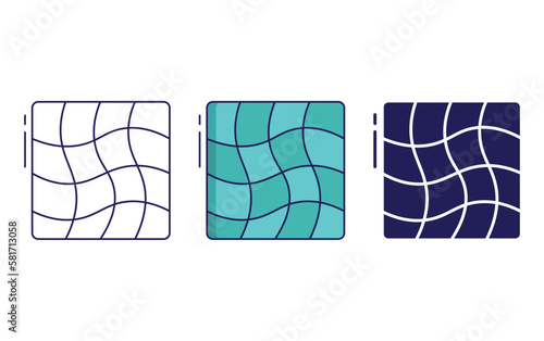 Mesh vector icon