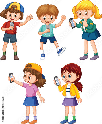 Collection of Children Using Smartphones