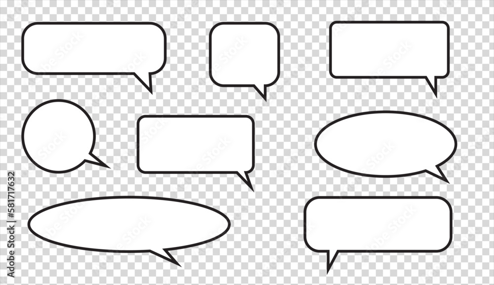 Obraz premium Illustration of spaces for text input.