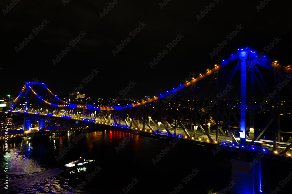 Obraz premium view of the bridge