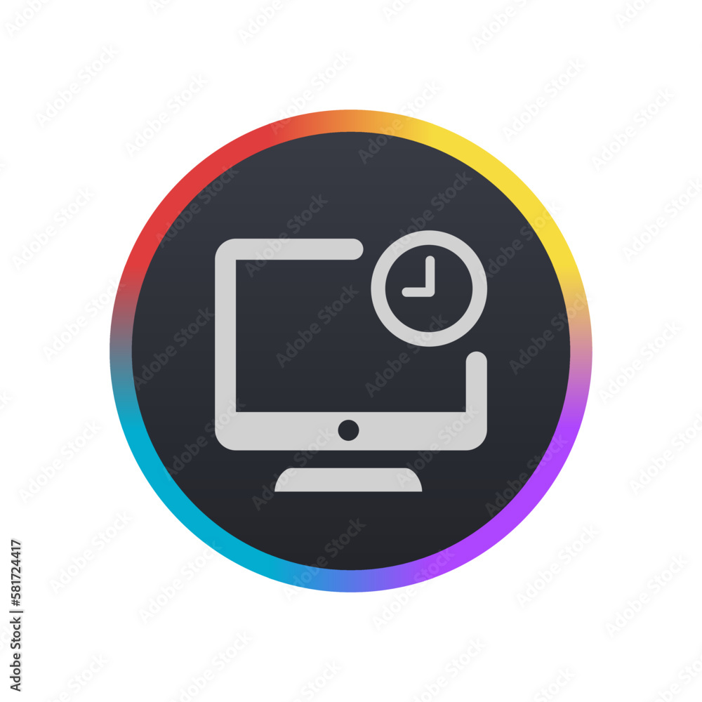 System Idle - Pictogram (icon) System Idle - Pictogram (icon)