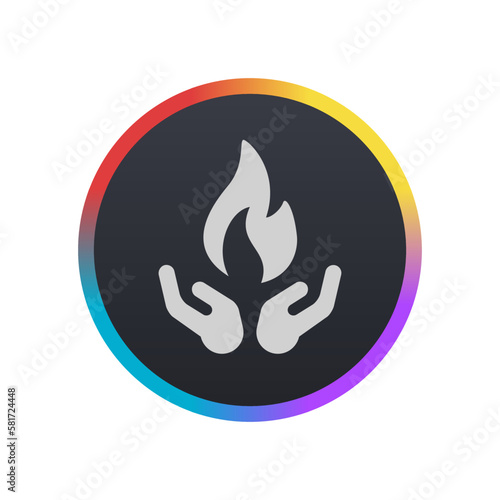 Fire - Pictogram (icon) 