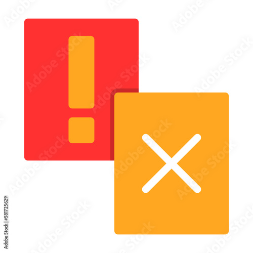 Penalty Card Icon