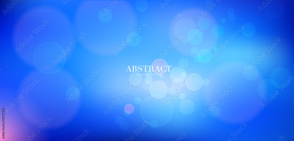 abstract blue background with bokeh abstract blue background with bokeh
