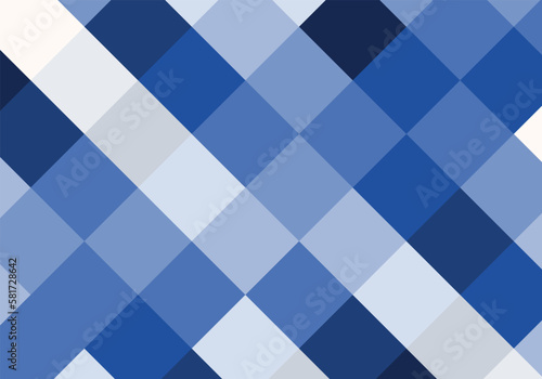 abstract background consisting of blue  green and white triangles  vector illustration