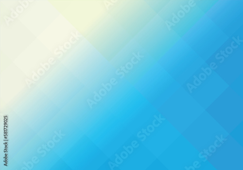 abstract background consisting of blue, green and white triangles, vector illustration