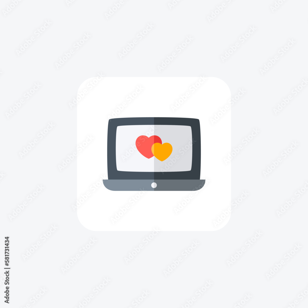 Art, computer,  fully editable vector fill icon

