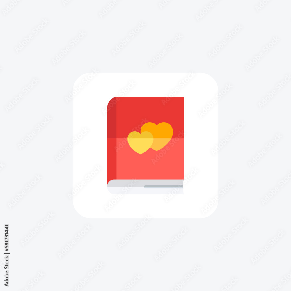 Book, love, fully editable vector fill icon
Book, love, fully editable vector fill icon