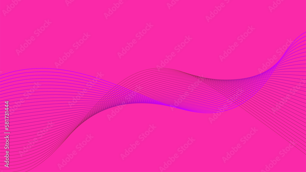 pink magenta tech wavy lines gradient background vector illustration pink magenta tech wavy lines gradient background vector illustration