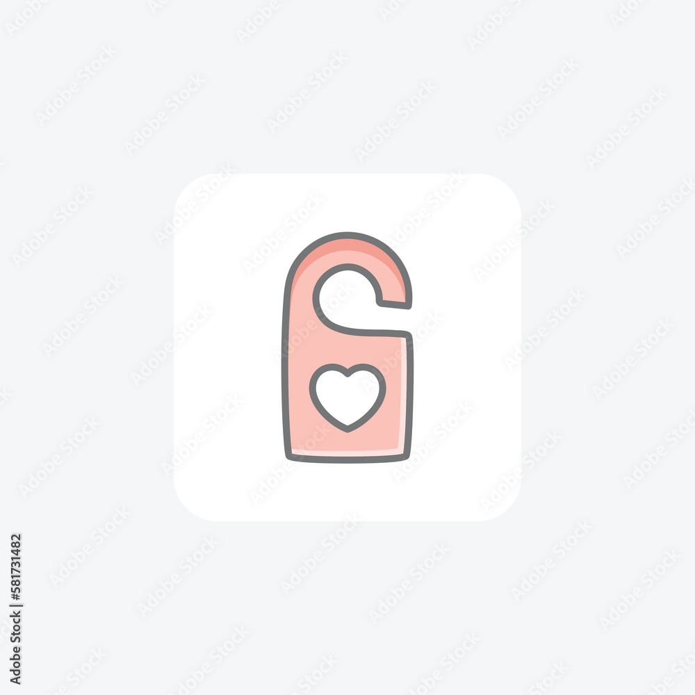 Padlock, love, fully editable vector fill icon
Padlock, love, fully editable vector fill icon