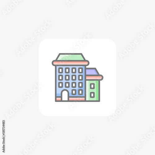 Constitution Day, constitution fully editable vector fill icon

