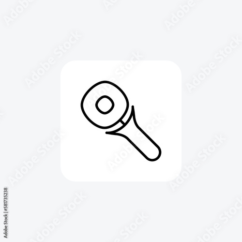Tool. electric fully editable vector fill icon

