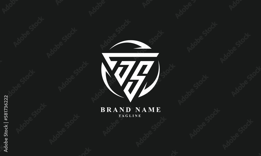 CDS, CSD, Abstract initial monogram letter alphabet logo design Stock ...