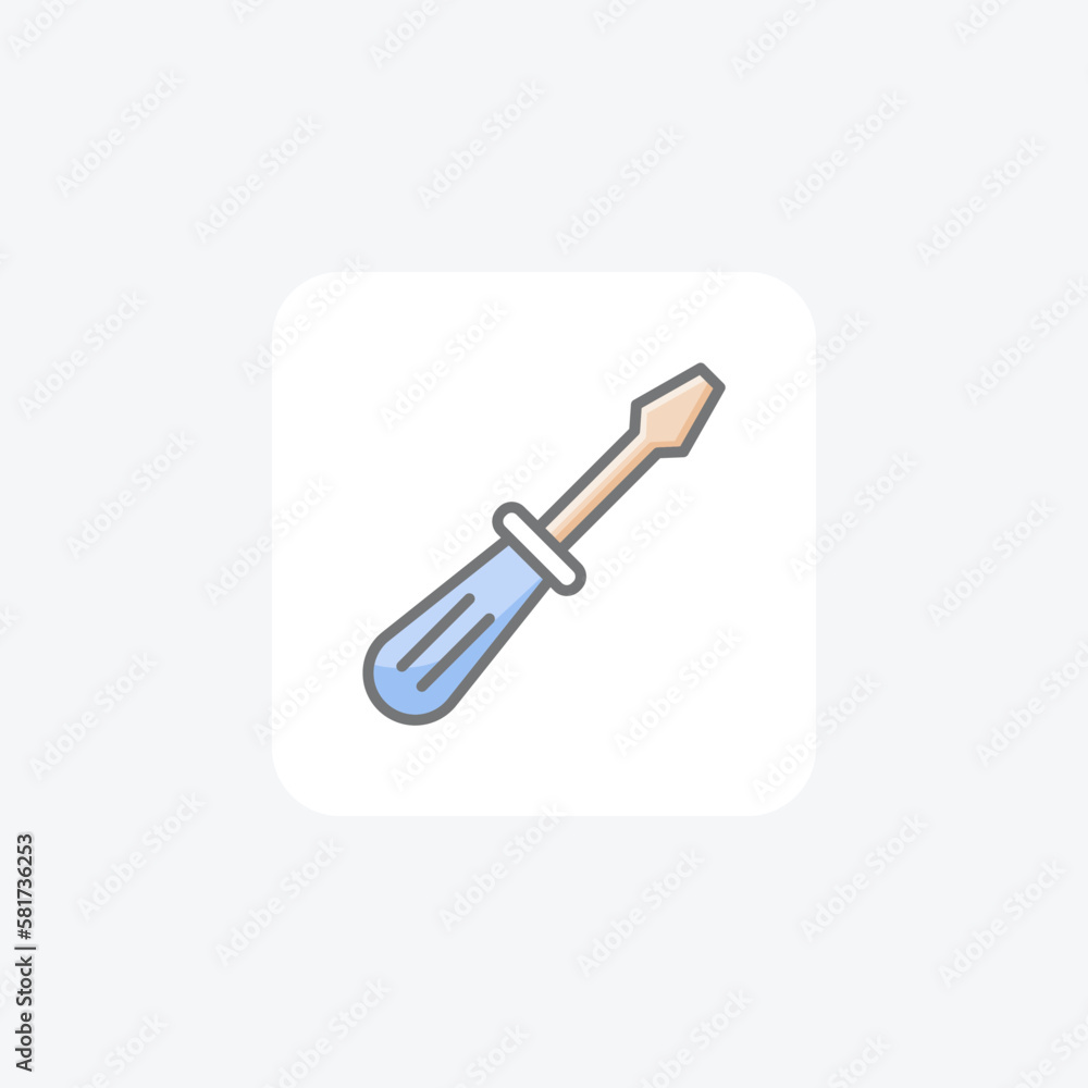Fixer, screw fully editable vector fill icon
Fixer, screw fully editable vector fill icon