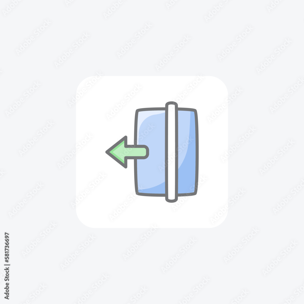 Exit, log out fully editable vector flat icon
Exit, log out fully editable vector flat icon