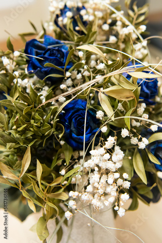 Bouquet fleurs séchées
