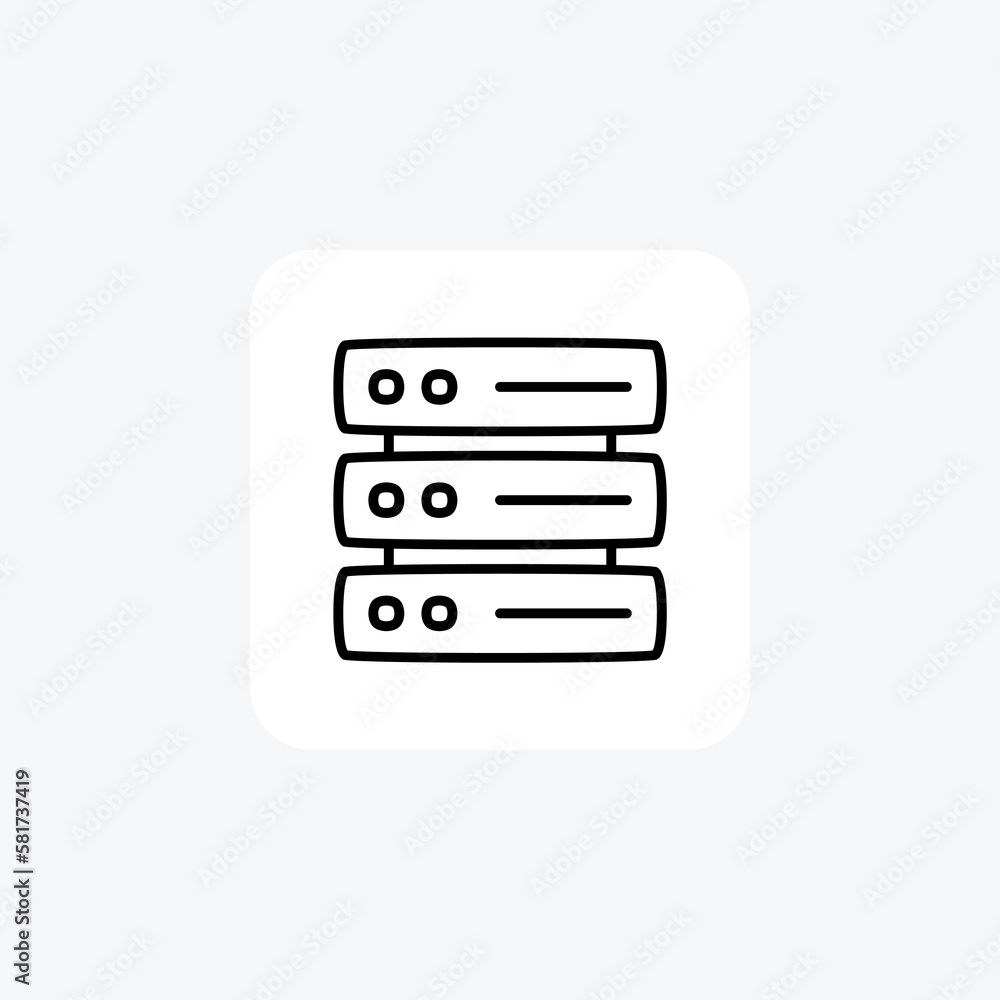 Data, database fully editable vector flat icon
Data, database fully editable vector flat icon