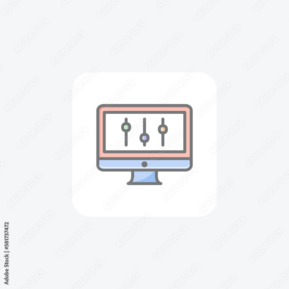 Adjust adjustment fully editable vector icon
Adjust adjustment fully editable vector icon