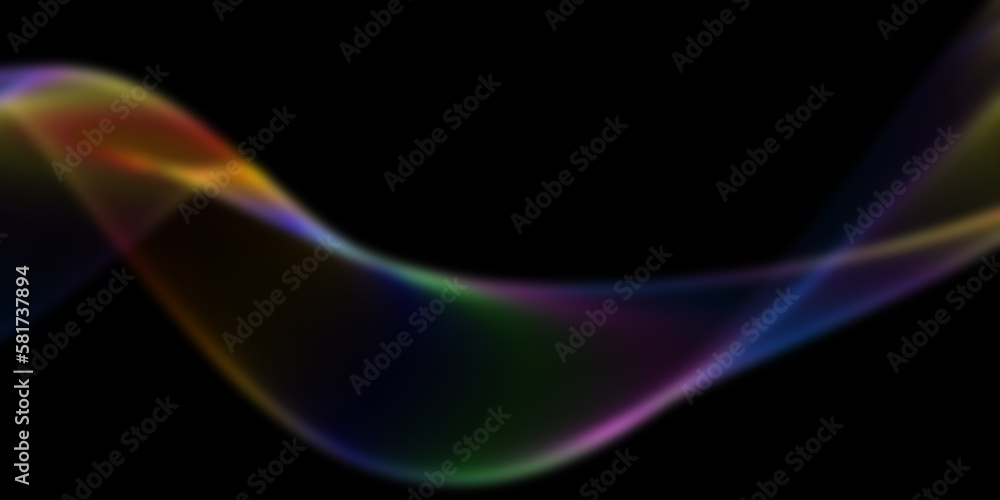 Naklejka premium blur multi color abstract background with smoke