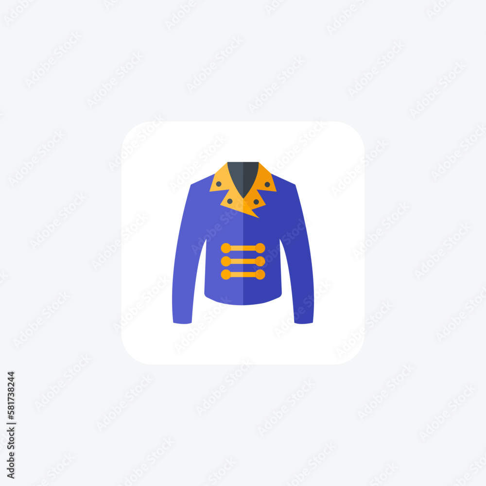 Clothes, fashion fully editable vector icon
Clothes, fashion fully editable vector icon