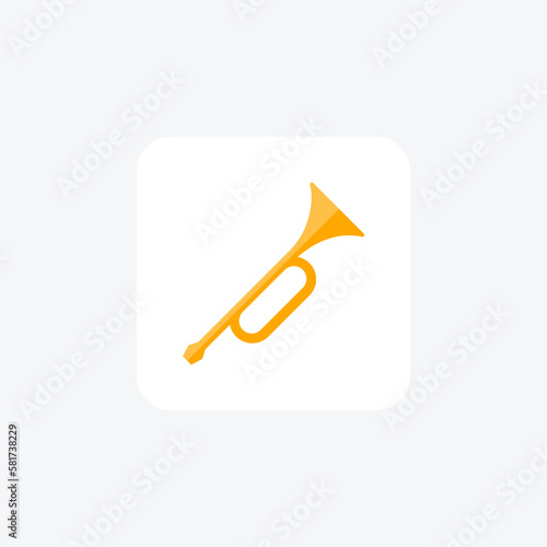 Sound, loud fully editable vector icon


