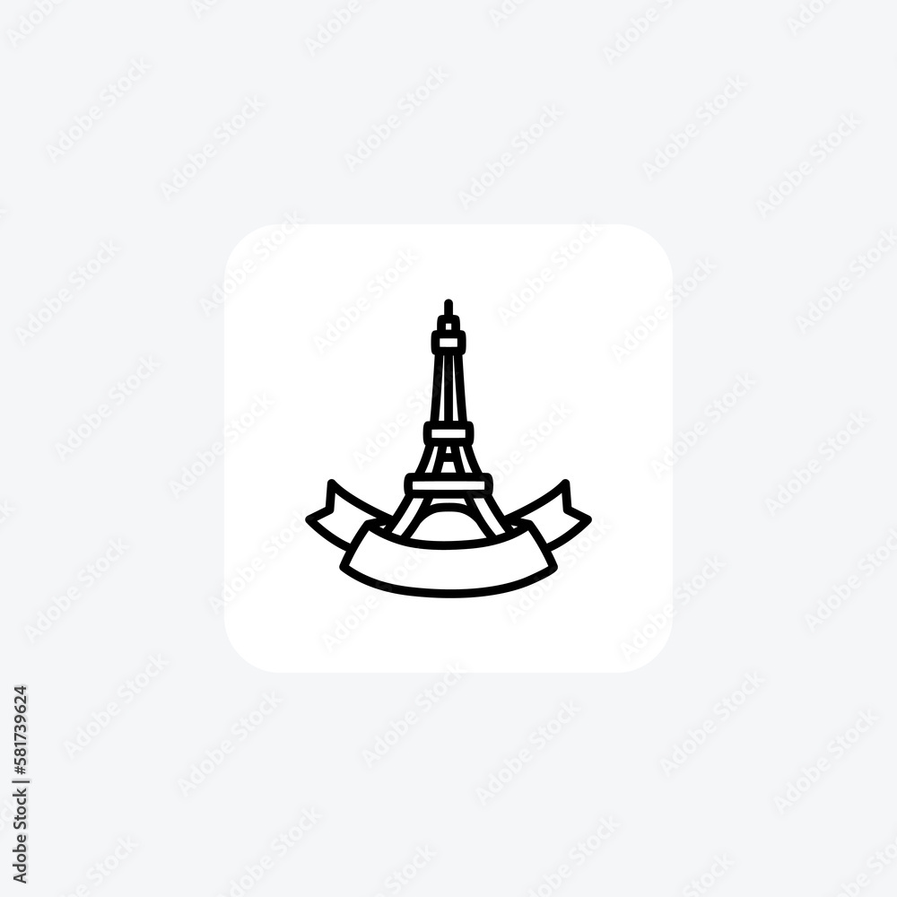 Bastille day festival fully editable vector icon
Bastille day festival fully editable vector icon