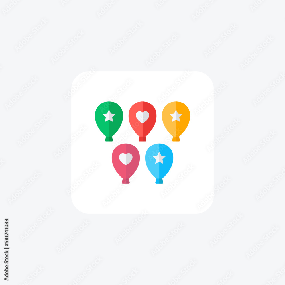 Party balloon fully editable vector icon
Party balloon fully editable vector icon