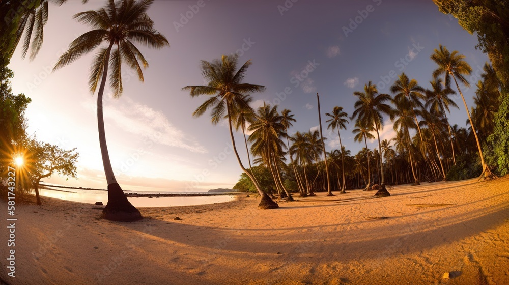 Fototapeta premium Tropical Paradise