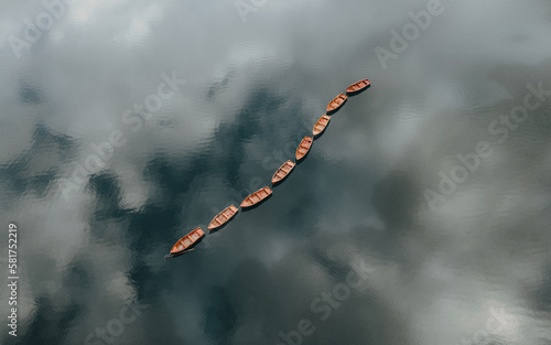 Φωτογραφία Boats on the Lake