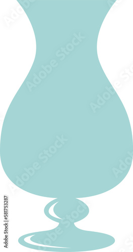 Shape of cocktail drinking glass