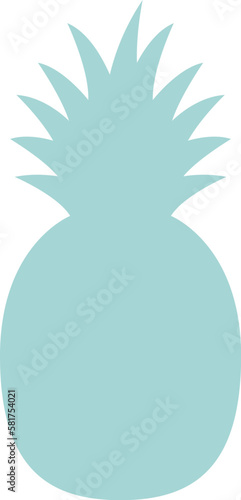 Pineapple shape of cocktail Drinking glass