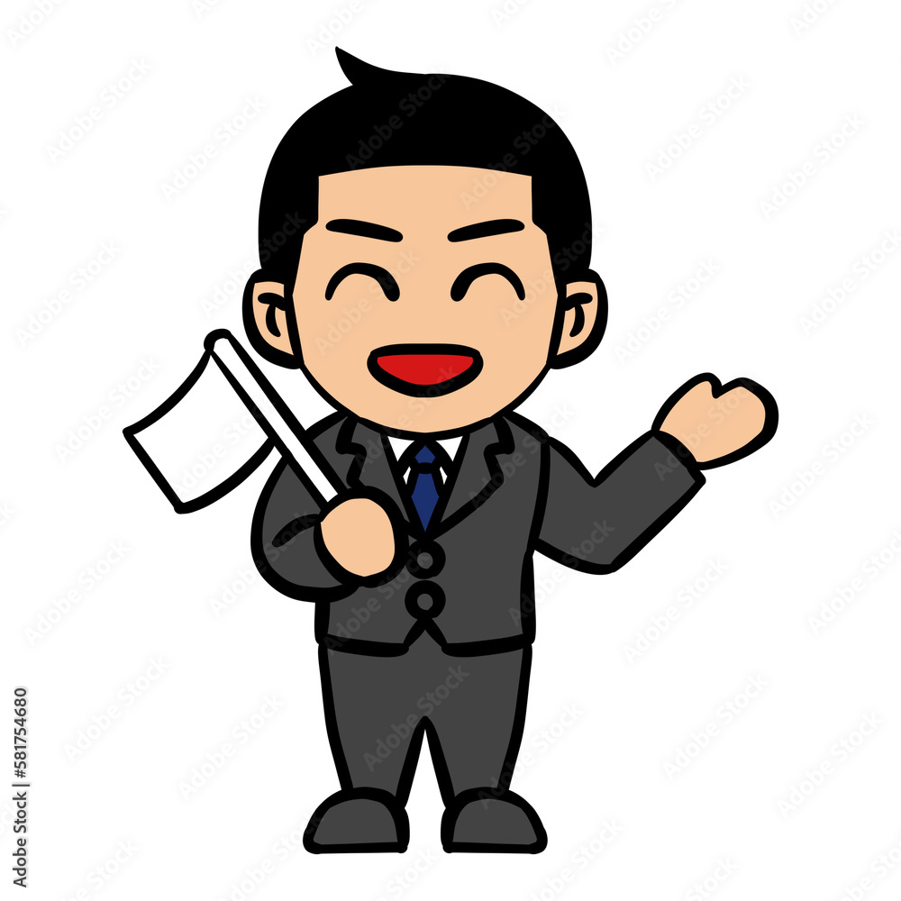 添乗員のイラスト Stock Illustration Adobe Stock