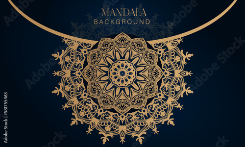 Creative and Simple Premium Mandala Background Design Template
