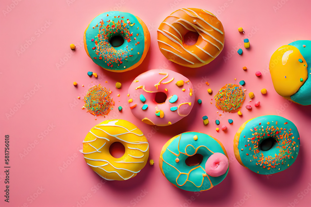 Horizontal photography. Theme of delivery from Fast Food Restaurant. Generative Ai Horizontal photography. Theme of delivery from Fast Food Restaurant. Generative Ai