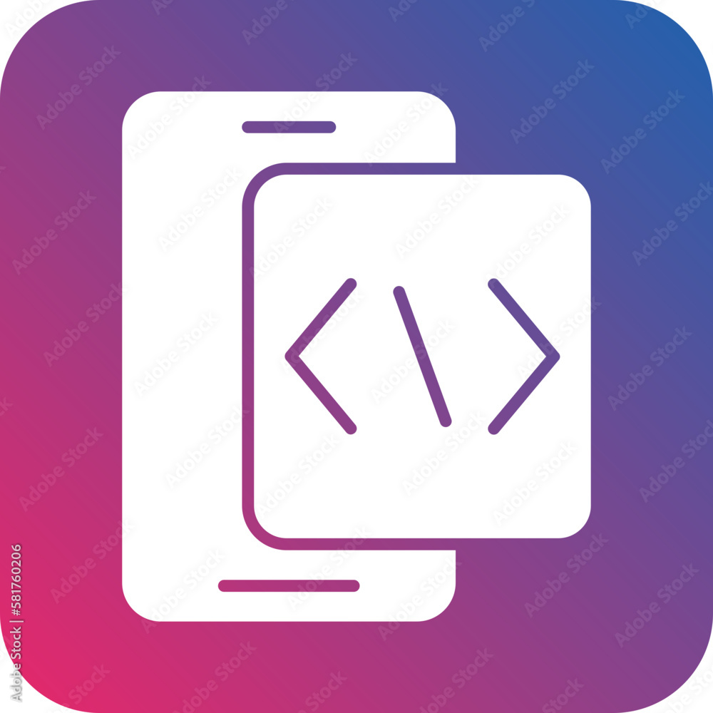 Vector Design App Development Icon Style Vector Design App Development Icon Style