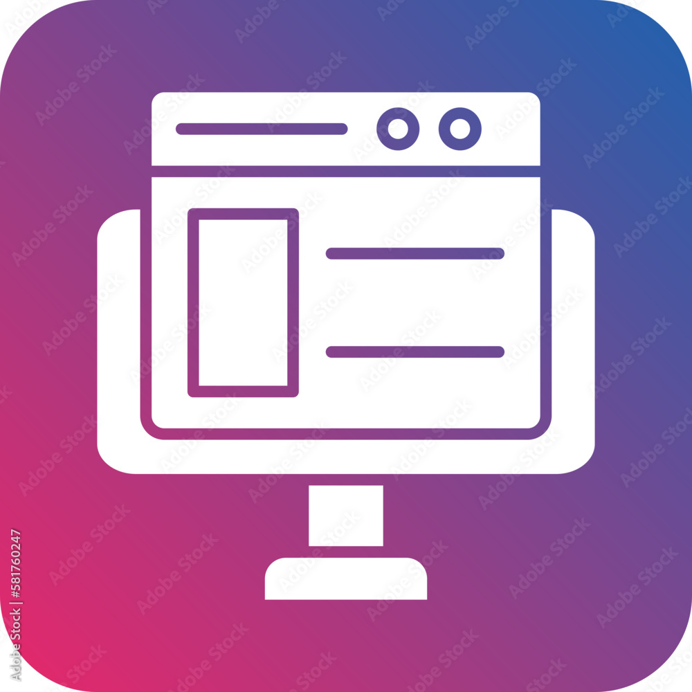 Vector Design Website Icon Style Vector Design Website Icon Style