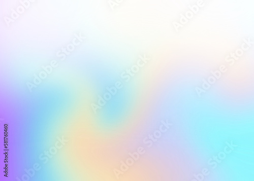 Fototapete Rainbow light prism effec