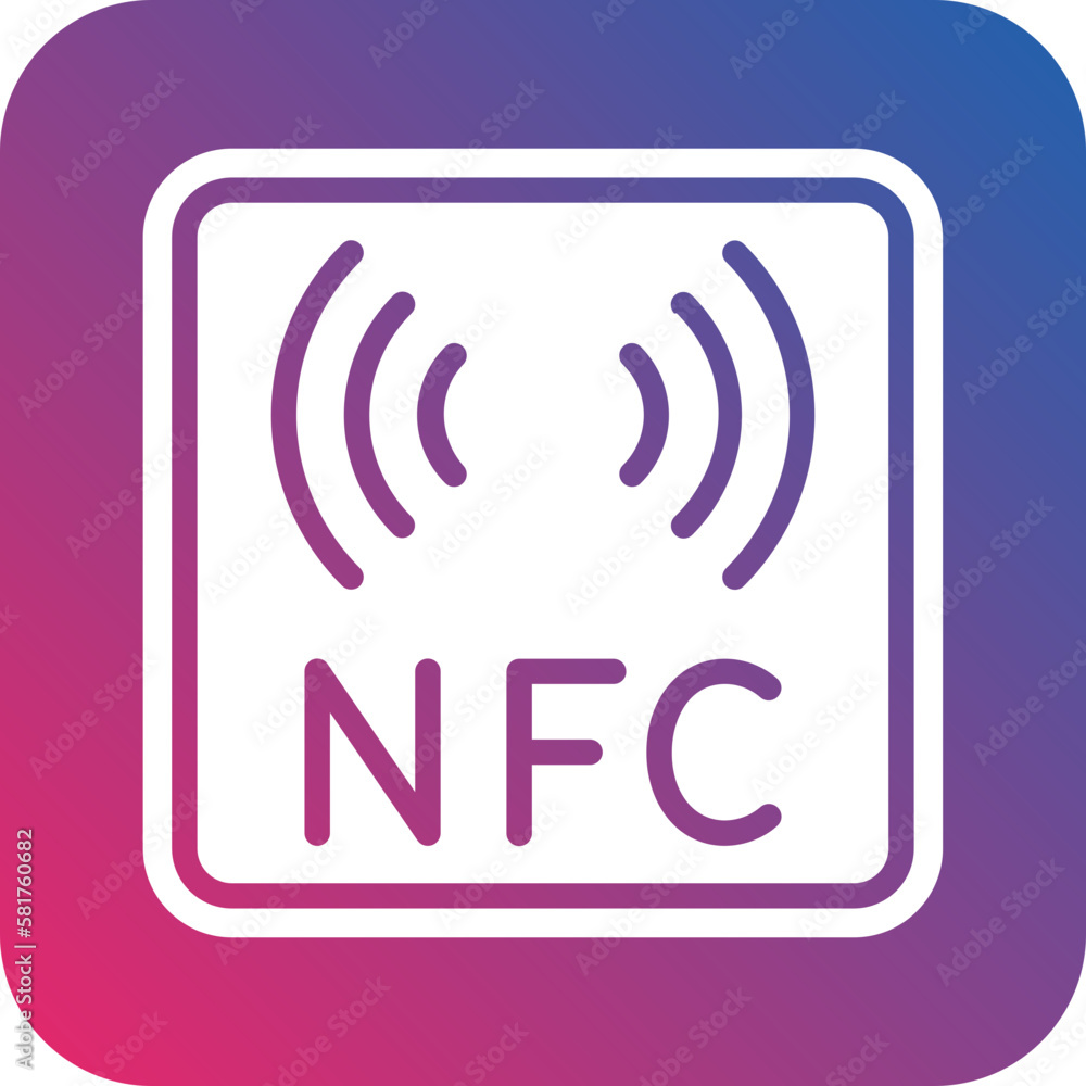 Vector Design Nfc Icon Style